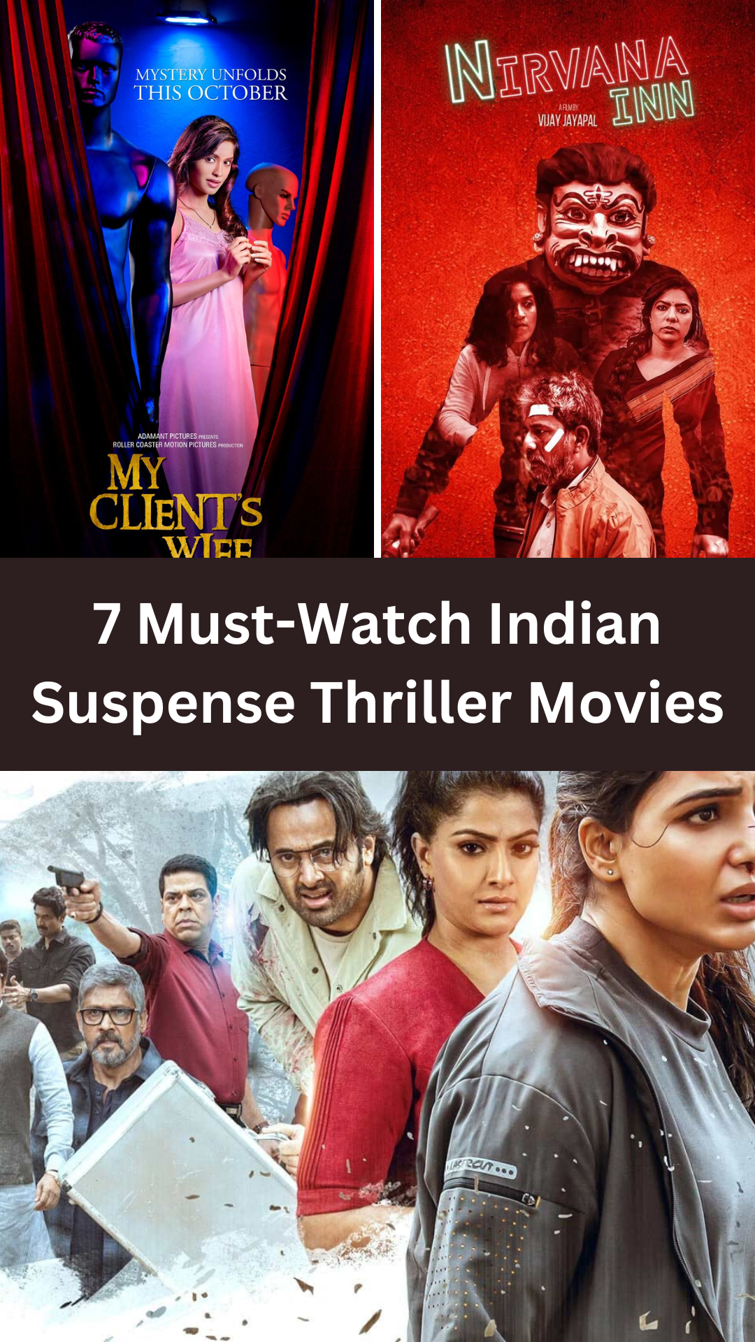 7 Must-Watch Indian Suspense Thriller Movies